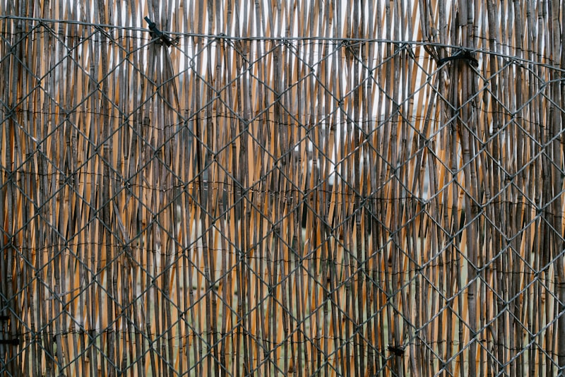 Commercial fence installation